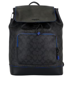 Turner Backpack, Canvas, Grey/Black,, E, 3*